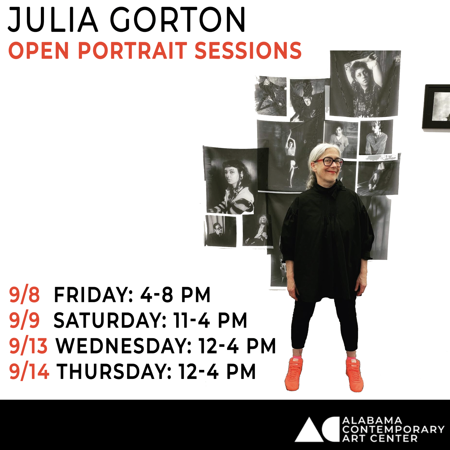 Julia Gorton Open Portrait Sessions